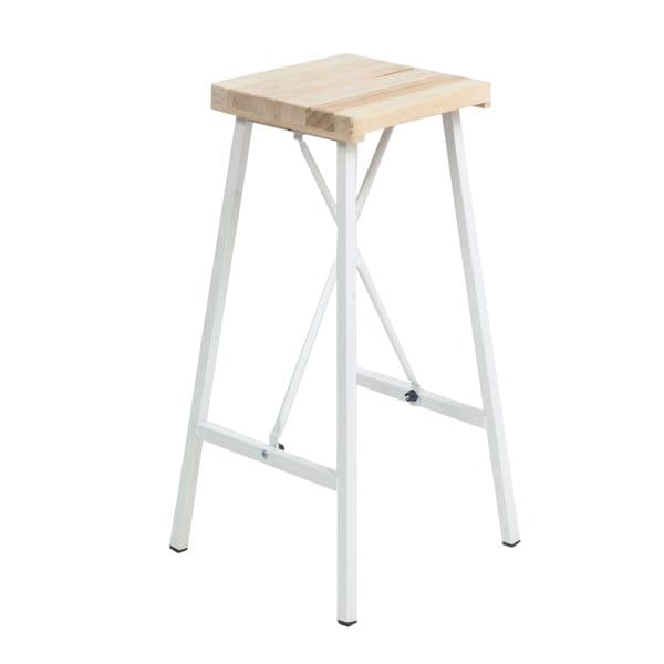 Beyaz Bar Sandalyesi Bar Taburesi 5072 Beyaz Bar Sandalyesi Bar Taburesi 5072 - Görsel 1