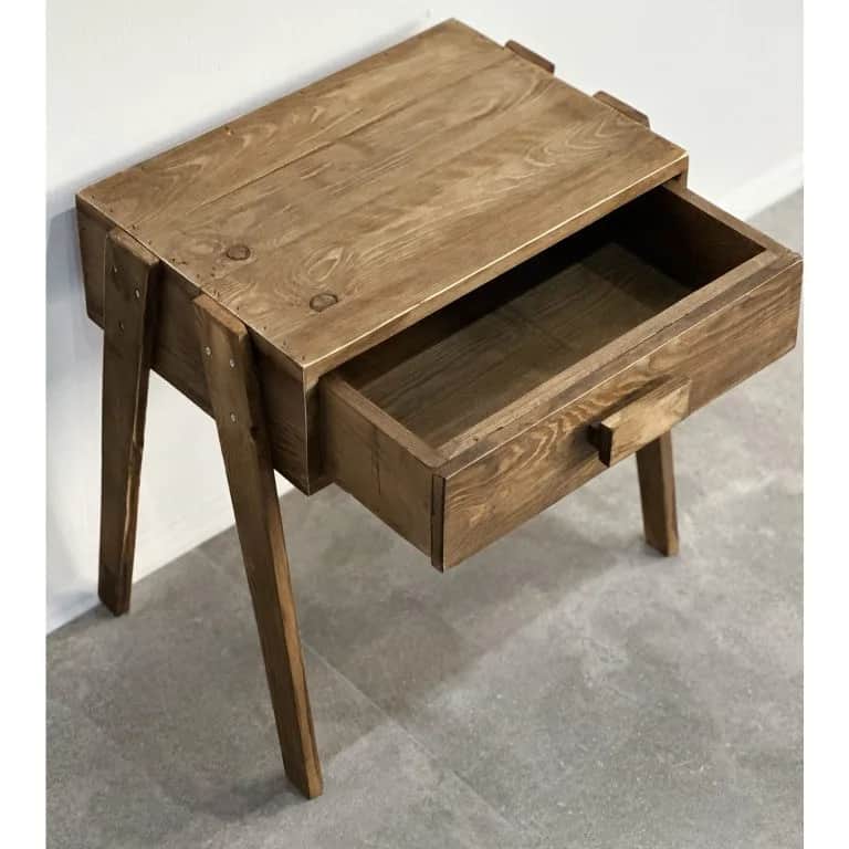 Ahşap Çekmeceli Yan Sehpa Komodin 5308