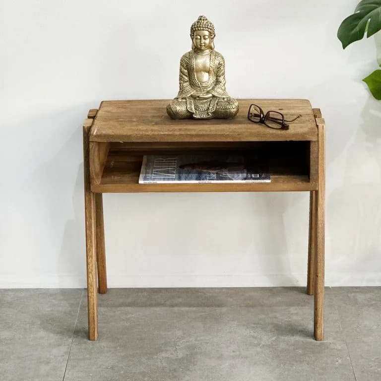 Ahşap Raflı Yan Sehpa Komodin 5316 Ahşap Raflı Yan Sehpa Komodin 5316 - Görsel 3