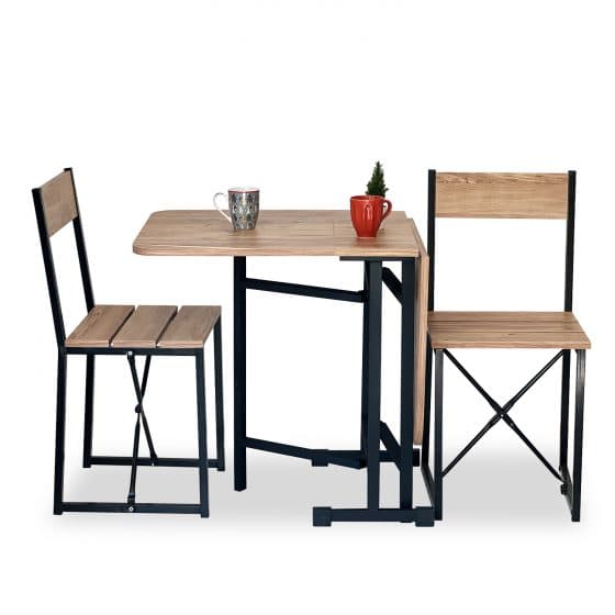 Katlanır Mutfak Masa Sandalye Takımı 5228 Katlanır Mutfak Masa Sandalye Takımı 5228 - Görsel 2